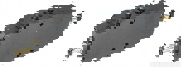 Solenoid Valve: 3-Position, 3/4